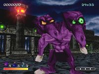 une photo d'Ã©cran de Ninja - L ombre des Tenebres sur Sony Playstation